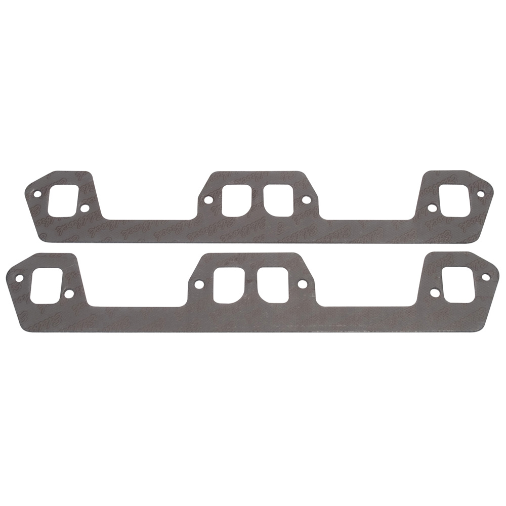 Edelbrock Exhaust Manifold Gaskets 7237; Metal Core Fiber Composite for 1992 and Up Dodge 5.2, 5.9L Magnum 