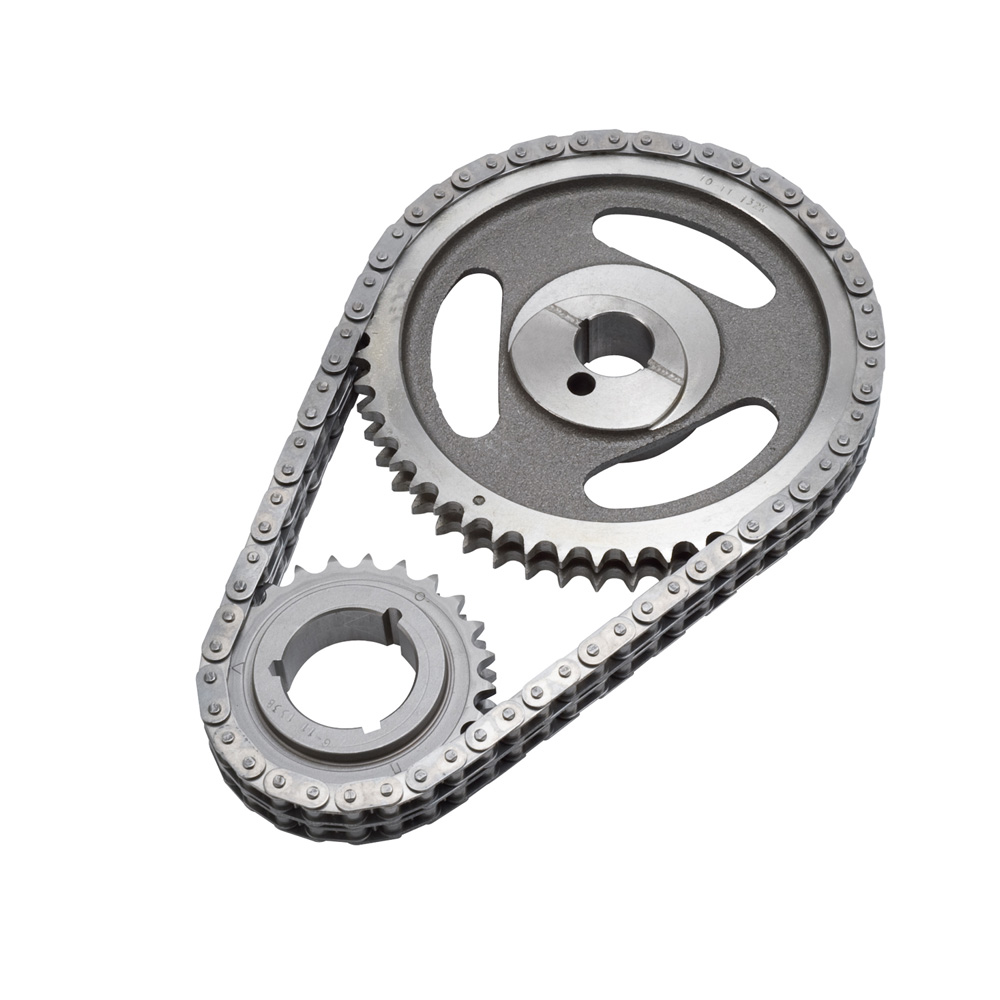 Edelbrock Timing Set 7821; Performer Link Double Roller for 1962 to 1982 Ford 351C, 351M, 400 