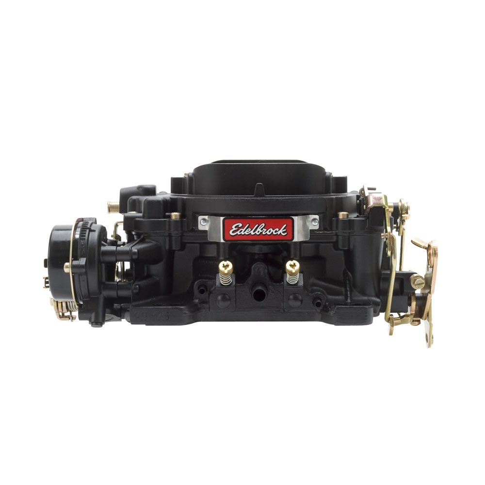Edelbrock Carburetor 14063; Performer 600 CFM 4-Barrel Electric Choke 