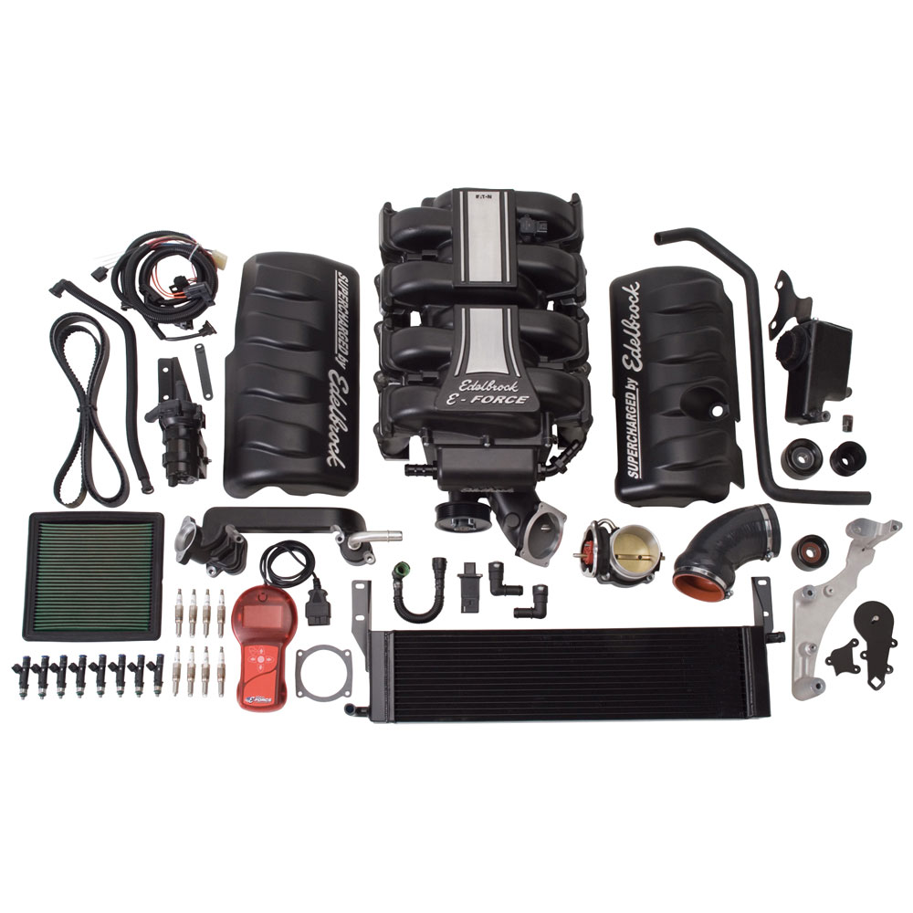 Photo for Edelbrock Supercharger 1580; E Force for 2005 to 2009 Ford Mustang 4.6L MOD 3V