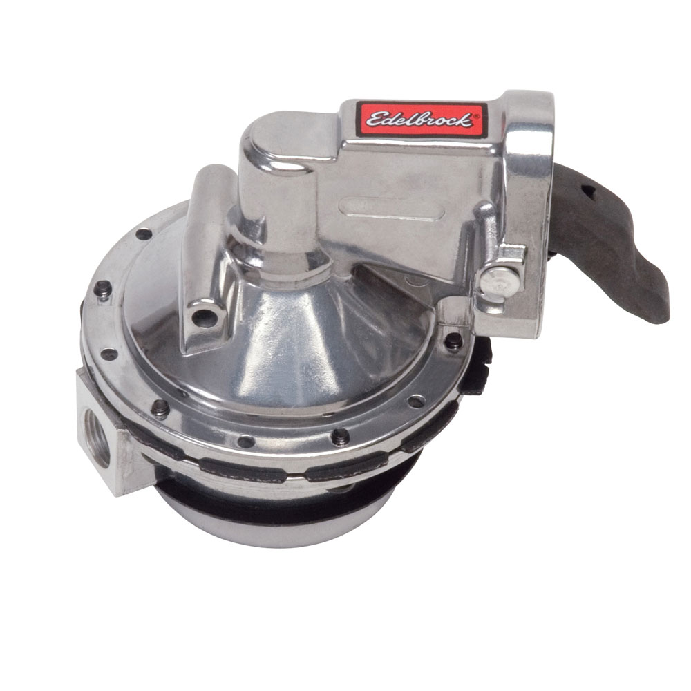 Edelbrock Mechanical Fuel Pump 1711; Victor 130 GPH 10 PSI for Chevy 262 to 400 
