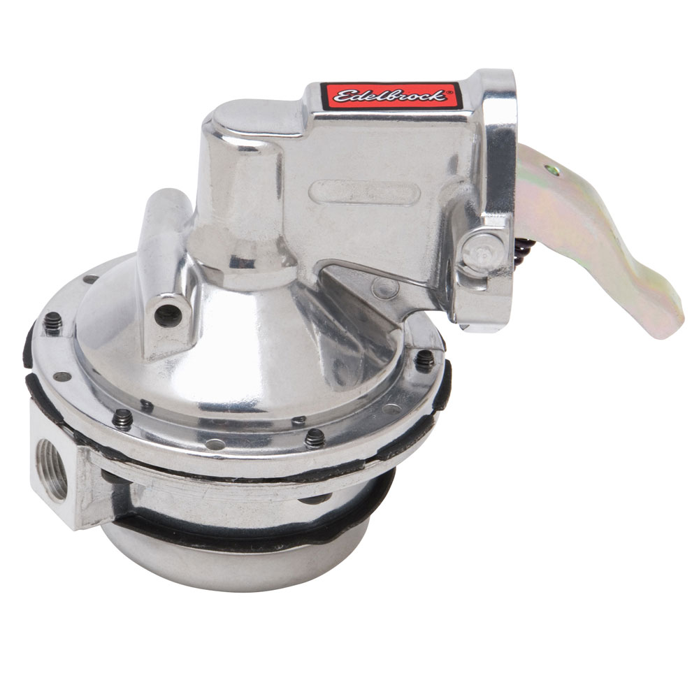 Edelbrock Mechanical Fuel Pump 1712; Victor 130 GPH 10 PSI for Chevy 396 to 454 