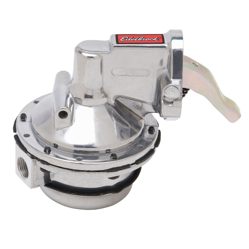 Edelbrock Mechanical Fuel Pump 1722; Performer RPM 110 GPH 6 PSI for Chevy 396 to 454 