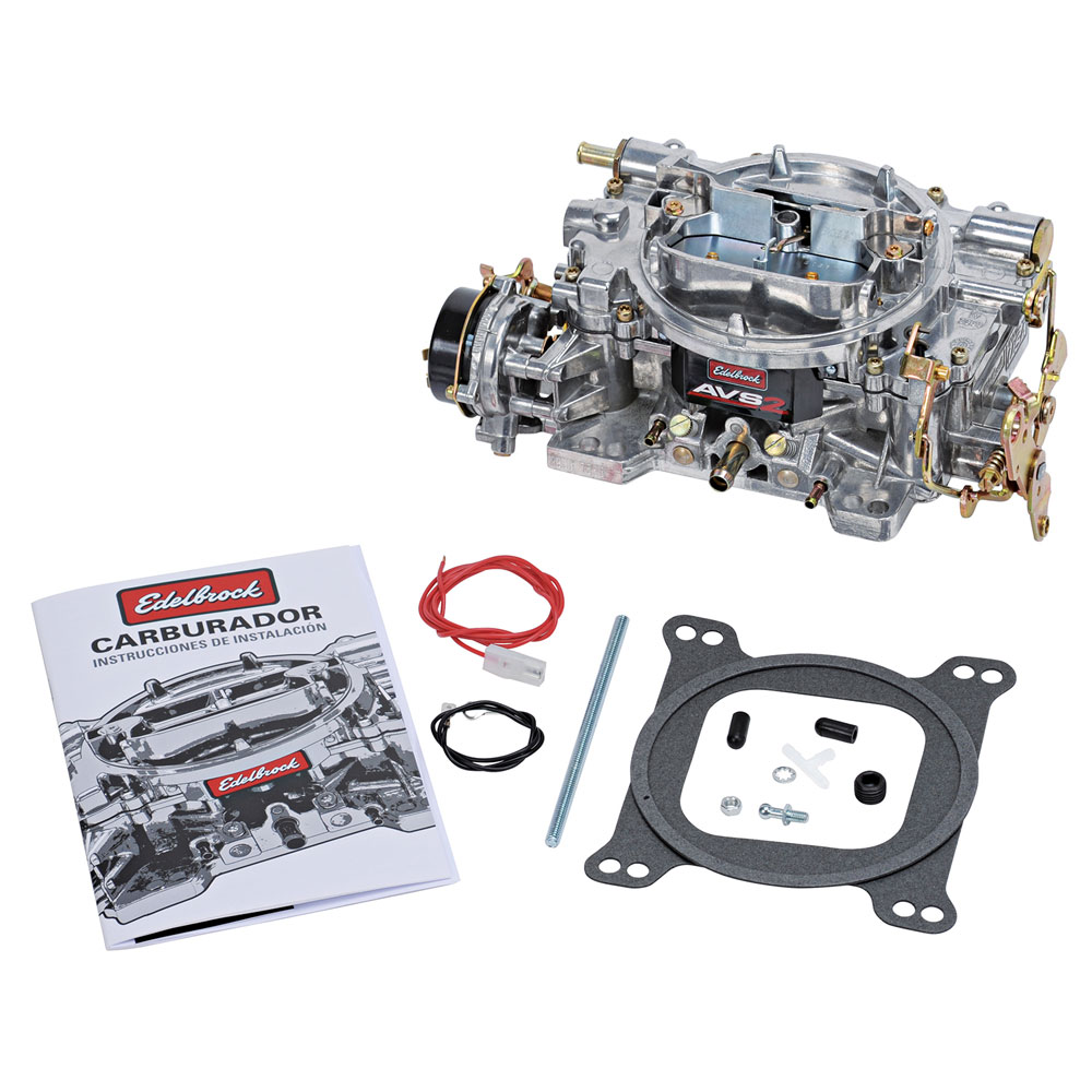 Edelbrock Carburetor 1906; AVS2 650 CFM 4-Barrel Electric Choke 