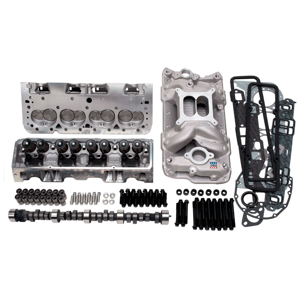 Photo for Edelbrock Top End Kit 2098; RPM Power Package for Pre 1986 Chevy 327 to 350