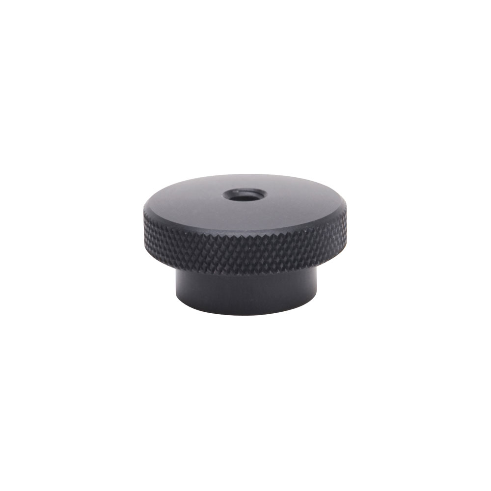 Photo for Edelbrock Air Cleaner Mounting Nut 4219; Knurled Nut Black Aluminum