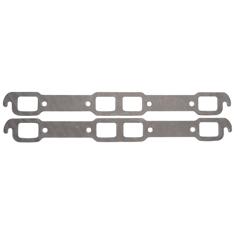 Edelbrock Exhaust Manifold Gasket Set 7226; Steel Core Composite for 1958 to 1979 Chrysler 383 to 440 