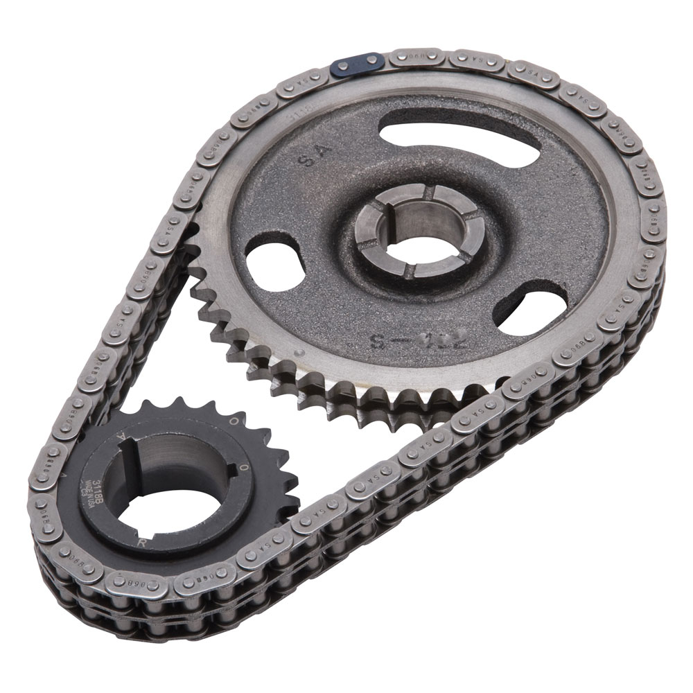 Edelbrock Timing Set 7818; Performer Link Double Roller for 1966 to 1991 AMC 290 to 401 