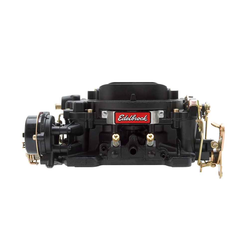 Edelbrock Carburetor 14063; Performer 600 CFM 4-Barrel Electric Choke 