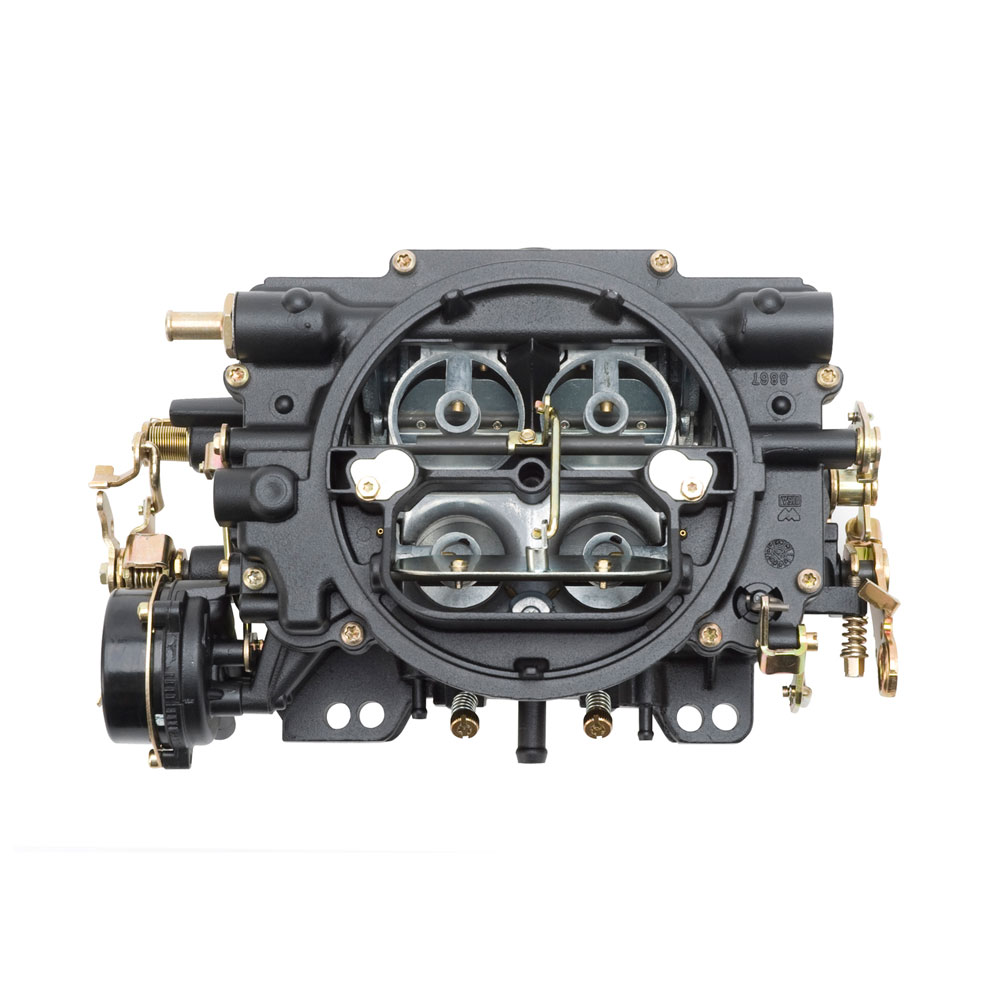 Edelbrock Carburetor 14063; Performer 600 CFM 4-Barrel Electric Choke 