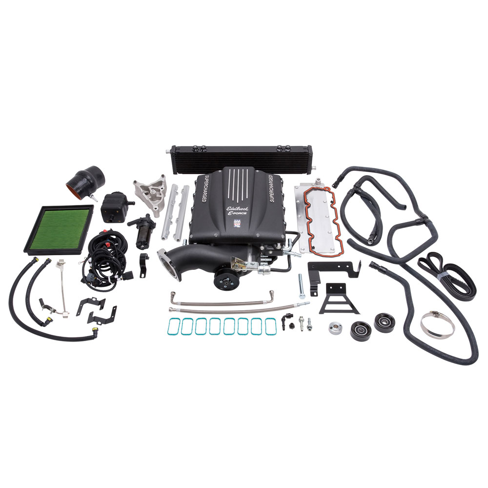 Photo for Edelbrock Supercharger 15670; E Force for 2007 to 2012 Chevy SUVs LS3