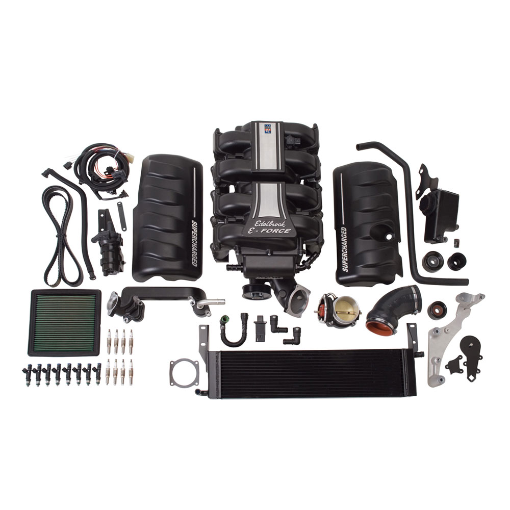 Photo for Edelbrock Supercharger 15800; E Force for 2005 to 2009 Ford Mustang 4.6L MOD 3V