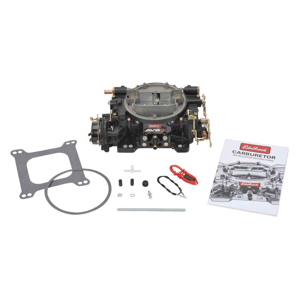 Edelbrock Carburetor 19063; AVS2 650 CFM 4-Barrel Electric Choke 