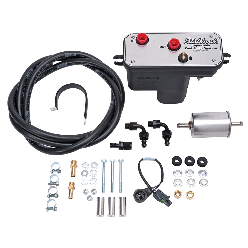 Photo for Edelbrock Fuel Pump Complete Kit 36031; Universal Fuel Sump Kit