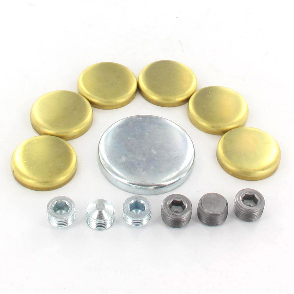 Elgin Freeze Plug Kit EP109BR; Brass for Ford 351C, 351M, 400 
