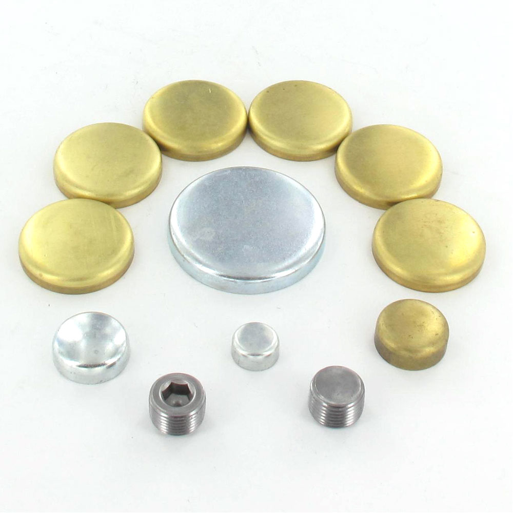 Elgin Freeze Plug Kit EP124BR; Brass for Oldsmobile 350 to 455 