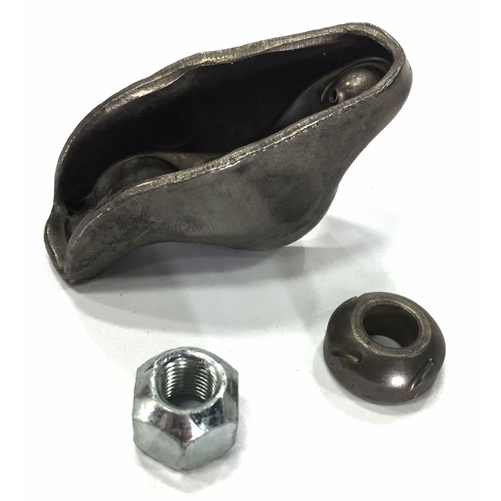 Photo for Elgin Rocker Arm RK-2737; 1.5 Self Aligning 3/8 in. Stamped Steel Long Slot for Chevy 262 to 400 