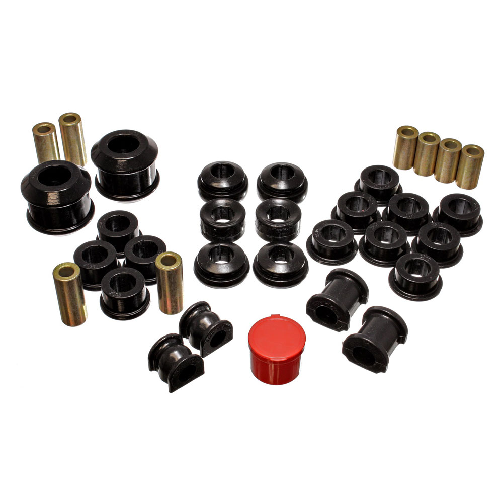 Photo for Energy Suspension Suspension Bushing Kit 16.18111G; Hyper Flex Black Polyurethane for 2002 to 2004 Acura RSX 