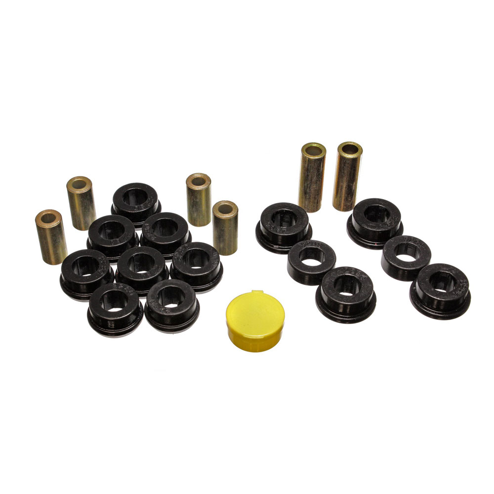 Photo for Energy Suspension Suspension Control Arm Bushing Kit 16.3106G; Front Control Arm Bushings Black Polyurethane for 1992 to 1997 Honda Accord, Odyssey, Prelude