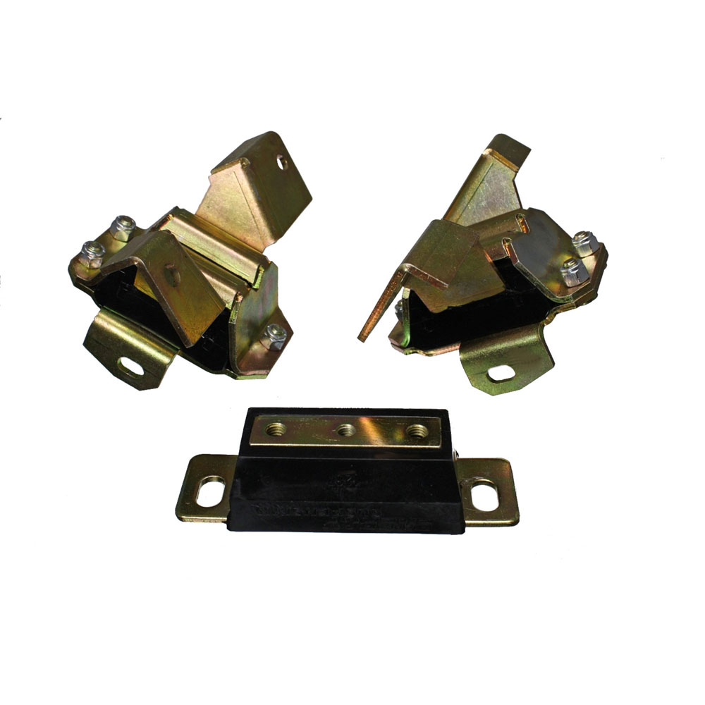 Photo for Energy Suspension Motor and Transmission Mount Set 4.1137G; Engine and Transmission Mount Set Yes No OEM for 1964 to 1973 Ford, Mercury Fairlane, Falcon, Mustang, Ranchero, Torino, Comet, Cougar, Montego V8