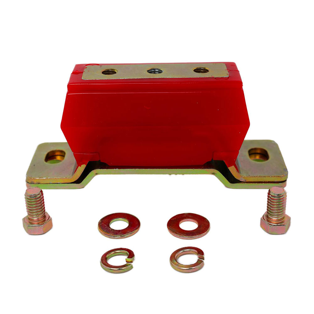Photo for Energy Suspension Transmission Mount 4.1143R; Polyurethane Red for 1997 to 2007 Ford, Lincoln Expedition, F150 to F350, Blackwood, Navigator Automatic, Manual