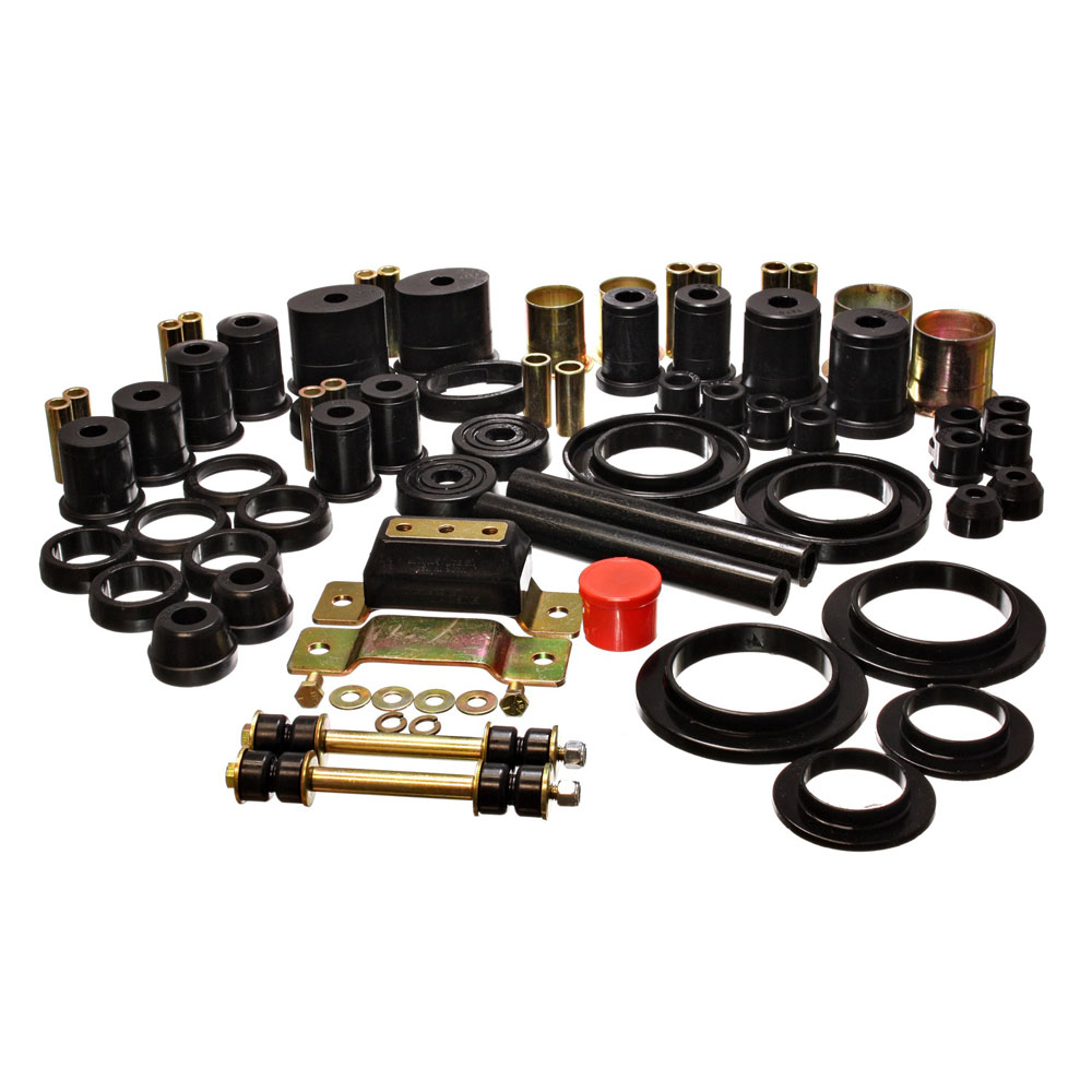 Photo for Energy Suspension Suspension Bushing Kit 4.18109G; Black Polyurethane