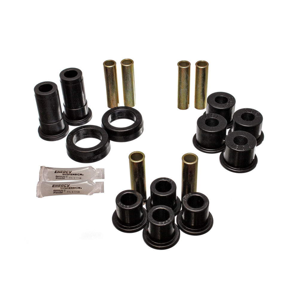Photo for Energy Suspension Leaf Spring Bushing 4.2124G; Rear Leaf Spring Bushings Rear Black Polyurethane for 1991 to 1994 Ford, Mazda Explorer, Navajo 2, 4WD