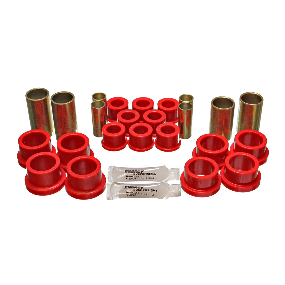 Photo for Energy Suspension Suspension Control Arm Bushing Kit 7.3104R; Rear Contol Arm Bushings Red Polyurethane for 1970 to 1978 Nissan, Datsun 240Z, 260Z, 280Z