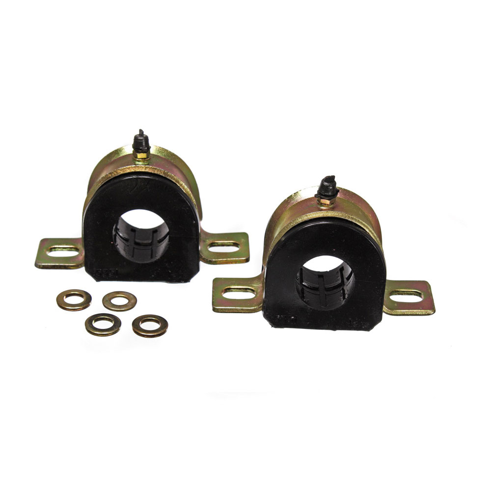 Photo for Energy Suspension Suspension Sway Bar Bushing Kit 9.5175G; Universal Stabilizer Bar Bushings 36.500 mm Front and Rear Black Polyurethane