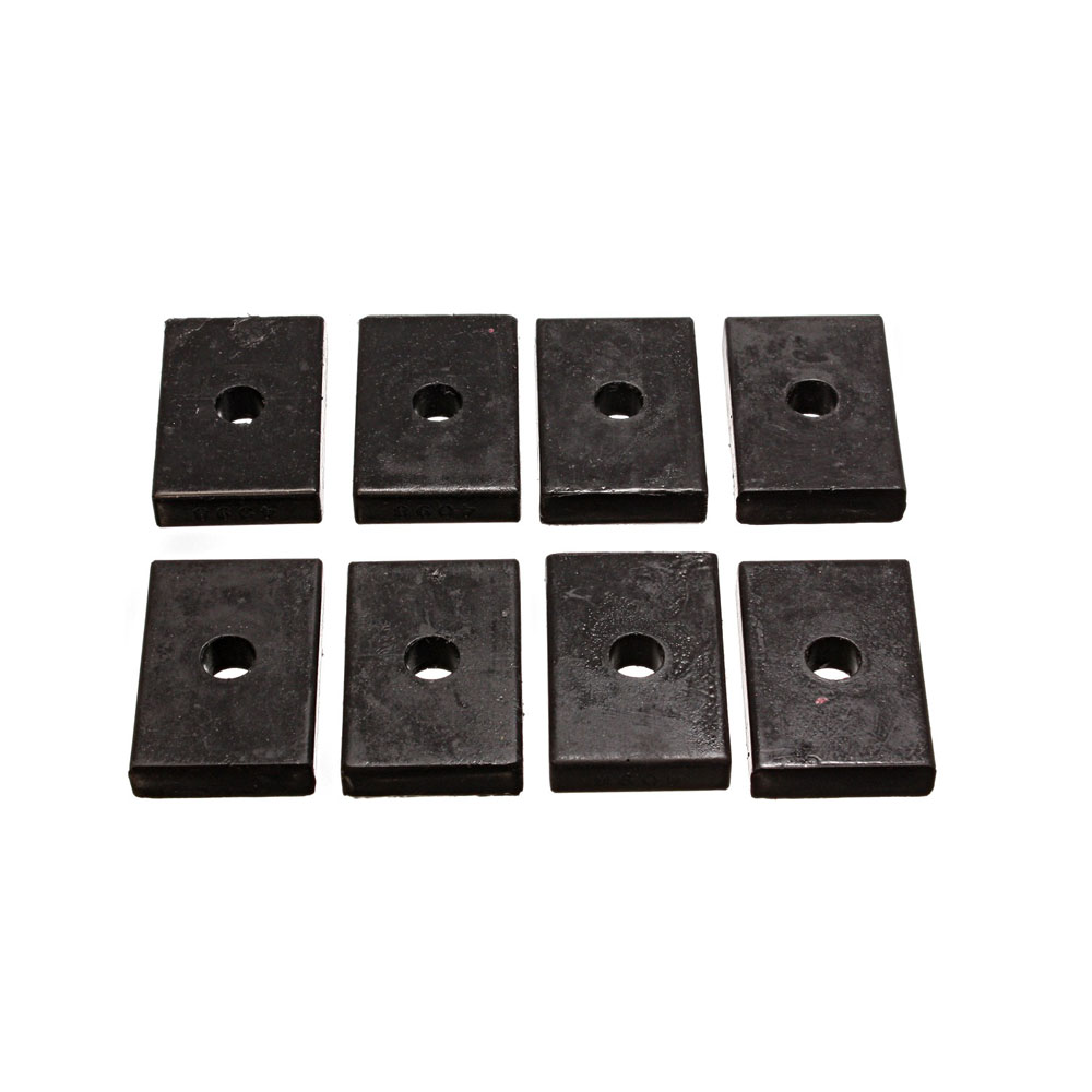 Photo for Energy Suspension Leaf Spring Insulator 9.9536G; Black Polyurethane