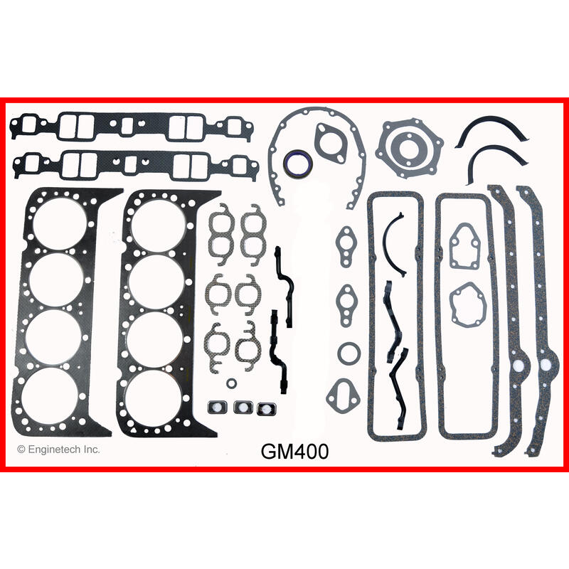 Photo for Enginetech Engine Gasket Kit GM400; Rebuilder Set for 1970 to 1976 Chevy 400