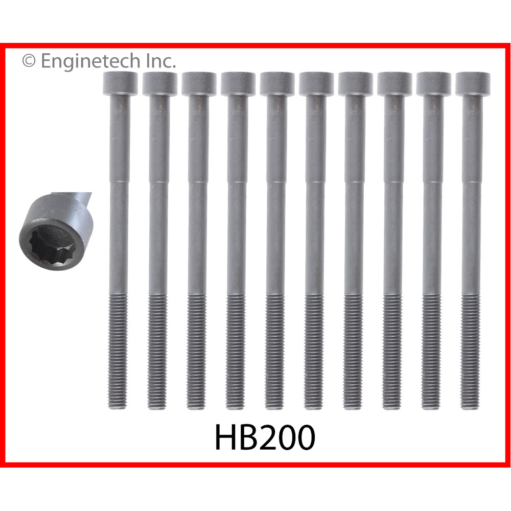  Enginetech Cylinder Head Bolts Image