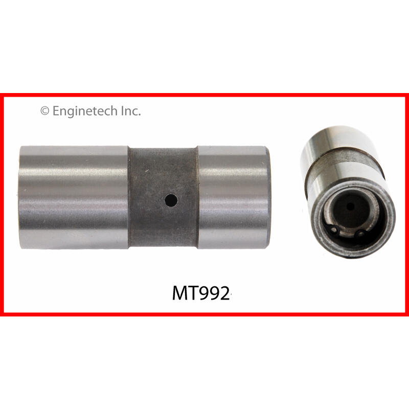 Enginetech Lifter Set MT992; Mechanical Flat Tappet for Chevy 262 to 400, 396 to 454 