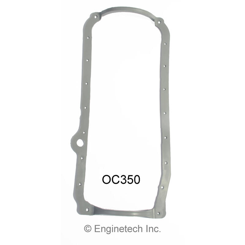 Enginetech Oil Pan Gasket OC350; 1 Piece 1 Piece for 1986 to 1997 Chevy 305 to 350 
