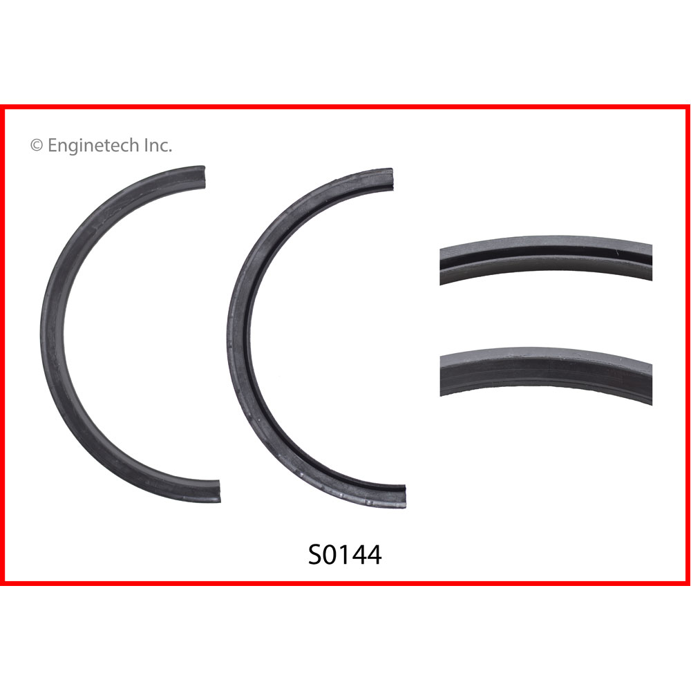 Photo for Enginetech Crankshaft Seal S0144; 2 Piece Rear Main Polyacrylate for Ford 351W, C, M, 400
