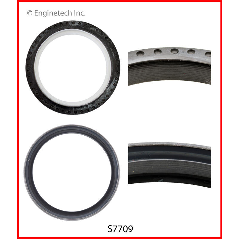 Enginetech Crankshaft Seal S7709; Rear Main PTFE – PerformanceParts.com