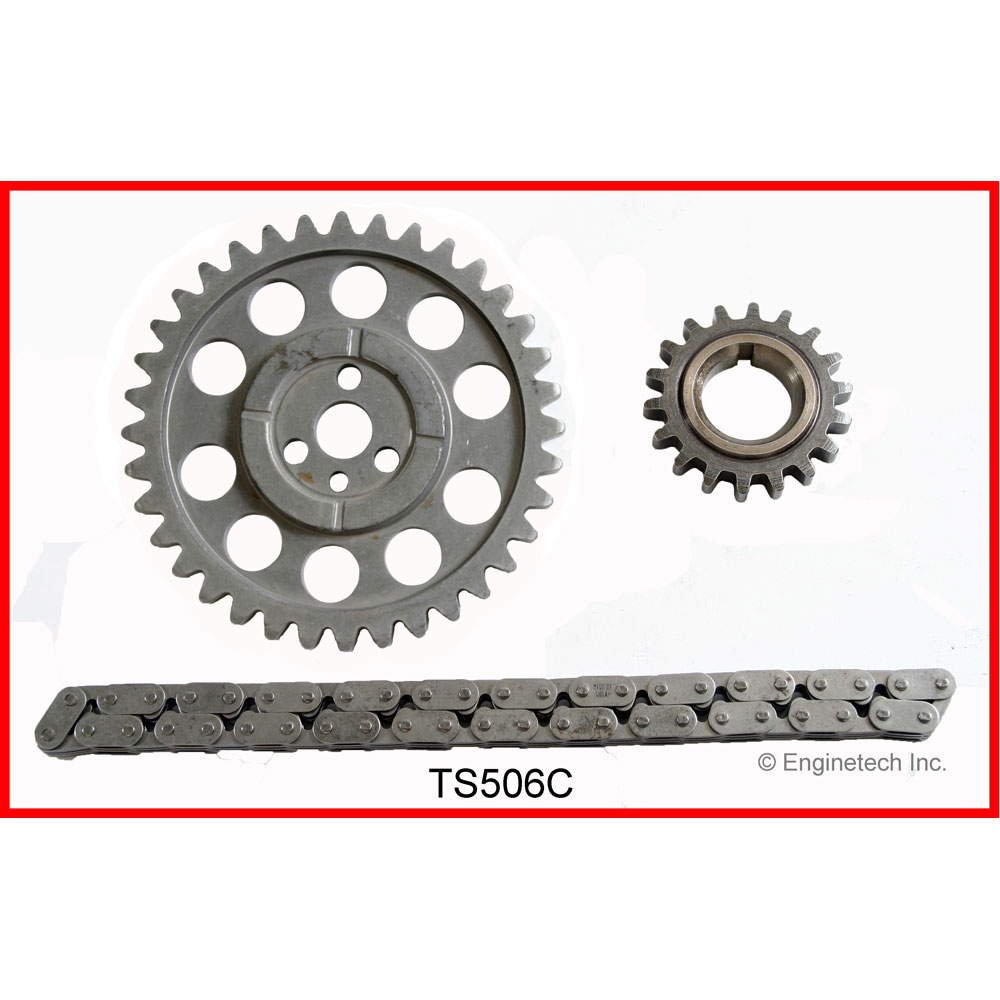 Enginetech Timing Set TS506C; OE Replacement for 1987 to 2002 Chevy 305, 350 