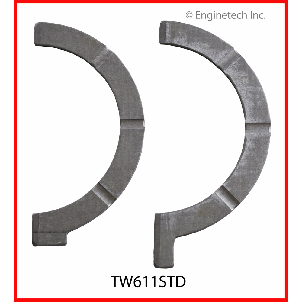 Enginetech Crankshaft Thrust Washer TW611STD; for 2003 to 2014 Chrysler, Dodge 5.7L & 6.1L Hemi 