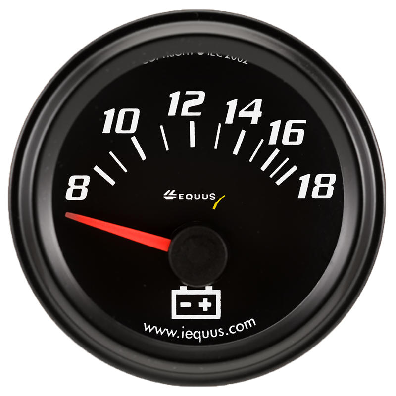 Photo for Equus Voltmeter Gauge 6268; 6000 Series Voltmeter 8 to 18 Volt 2.000 in. Short Electric
