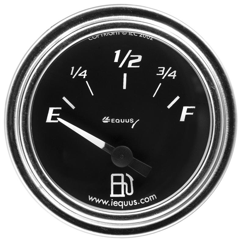 Photo for Equus Fuel Level Gauge 7363; 7000 Series Fuel Level 240 (E) to 33 Ohms (F) 2.000 in. Short Electric