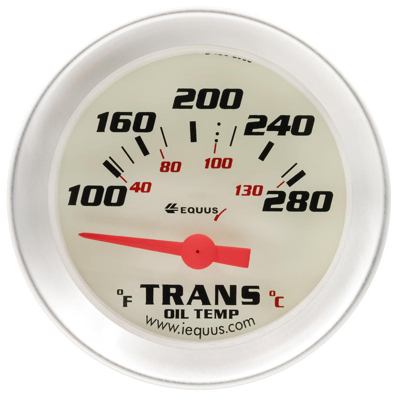 Photo for Equus Transmission Oil Temperature Gauge 8241; 8000 Series Oil Temperature 100 to 280 deg. F 2.000 in. Short Electric