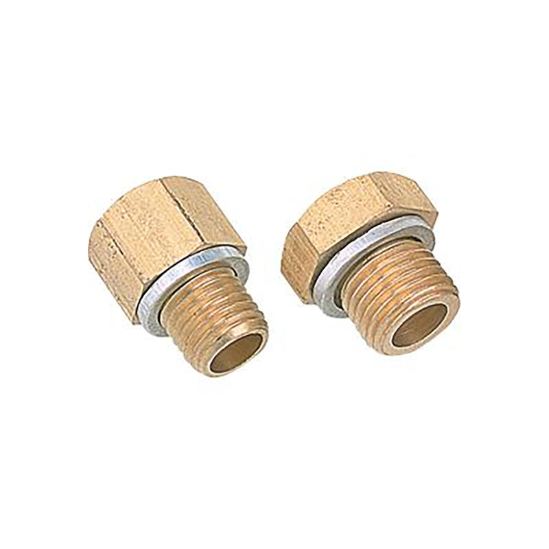 Photo for Equus Pipe Fitting 9841; Adapter Kit Adapter Natural 1/8 in. -27 NPT Female Straight 1/4 in. -18 NPT Male, 1/8 in. -28 BSP Male