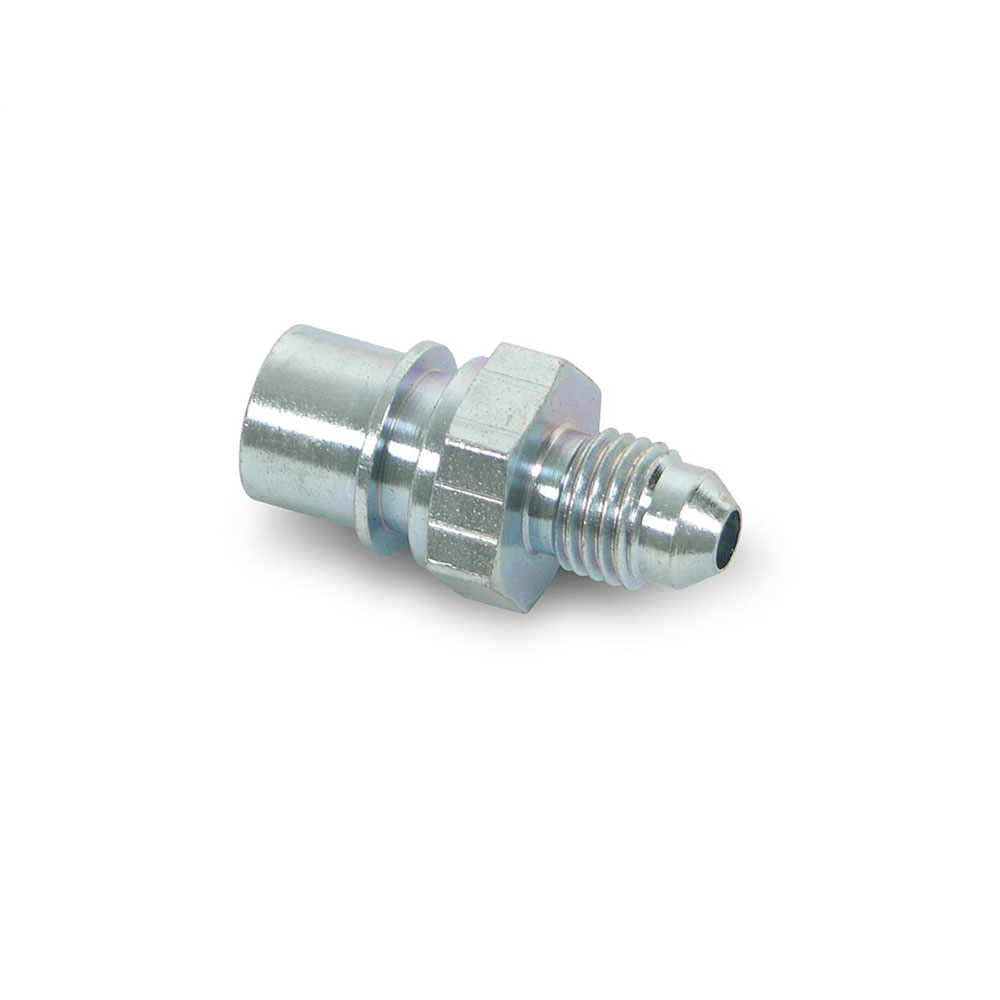 Photo for EARL'S Brake Hose Fitting 989532ERL; AN to Inverted Flare Adapter -04AN Male 3/8 in. -24 Inverted Flare Female