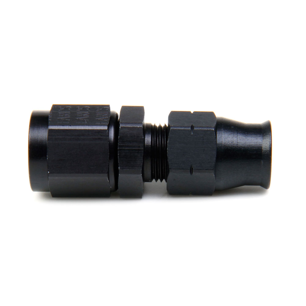 Earl's Performance Plumbing Tube Fitting AT165156ERL; AN to Hard Line Adapter Adapter Black Anodized -06AN Female 5/16 in. Hardline 