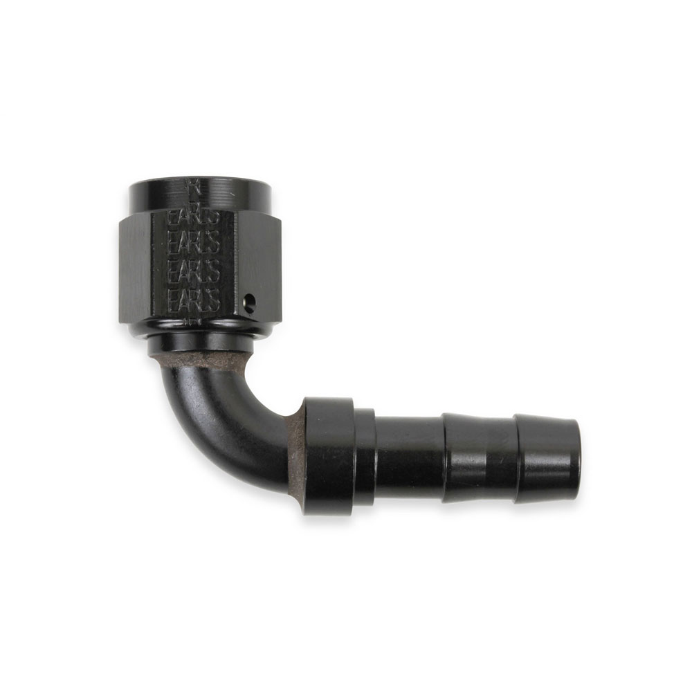 Earl's Performance Plumbing Hose End AT709167ERL; Super Stock Black Anodized -06AN 