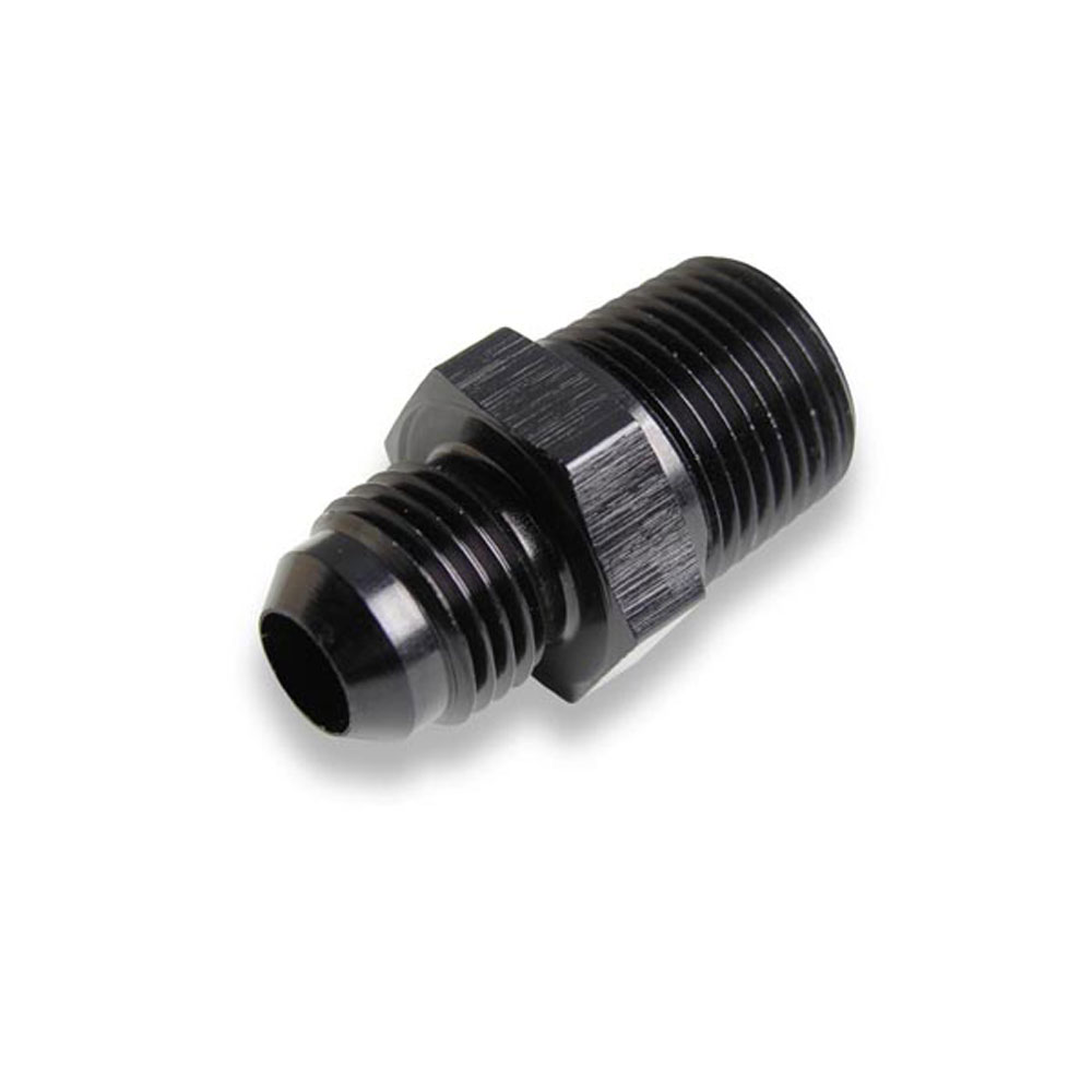 EARL'S AN Fitting AT981603ERL; AN to NPT Adapter Black -03AN Male Straight 1/8 in. NPT Male 