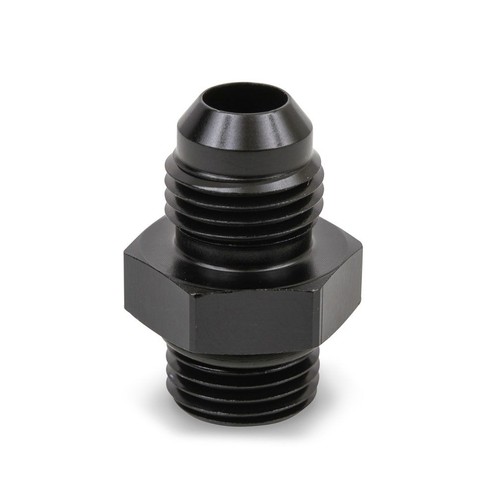 Earl's Performance Plumbing AN Fitting AT985006ERL; AN to ORB Adapter AN to ORB Adapter Black -06AN Male Straight -06AN ORB Male 