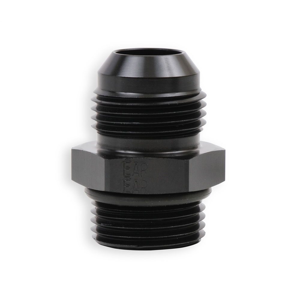 Earl's Performance Plumbing AN Fitting AT985012ERL; AN to ORB Adapter Black -12AN Male Straight -12 ORB Male 