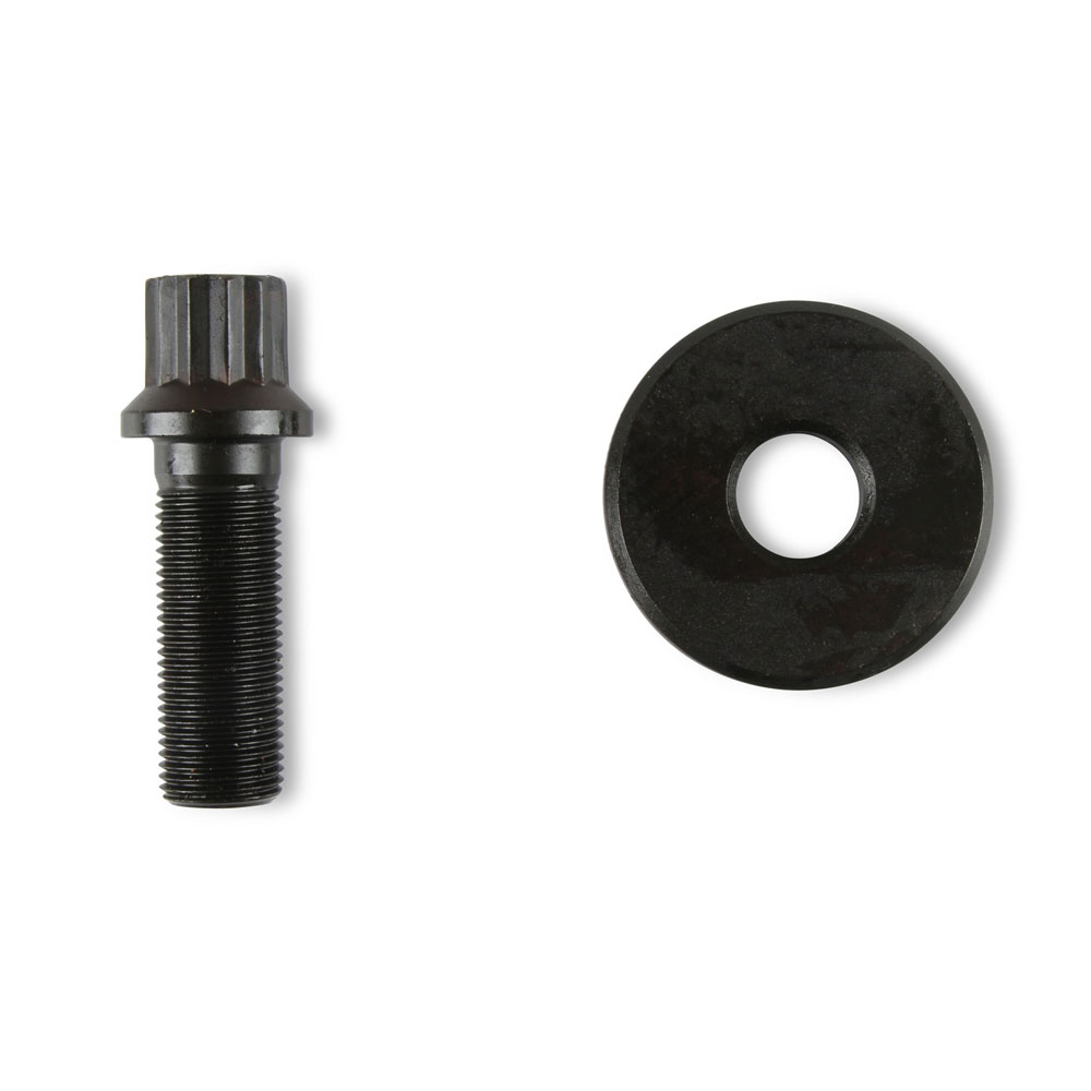 EARL'S Harmonic Balancer Bolt DBT-001ERL; 12-point 1.800 in. Black Chromoly for Ford 351C 