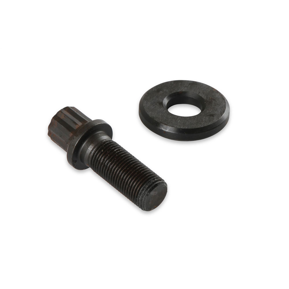 EARL'S Harmonic Balancer Bolt DBT-005ERL; 12-Point 2.050 in. Black Oxide Chromoly for Ford 221, 255, 260, 289, 302, 351W, 429, 460 